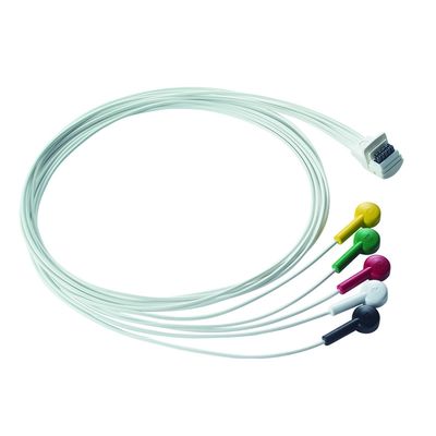 متوافق مع Mortara هولتر كابل ECG Mortara H3 + كابل ECG ECG X12 + كابل 10 الرصاص