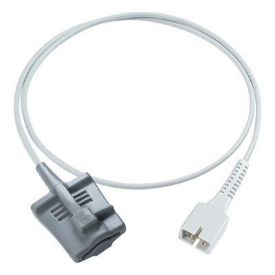 أجهزة استشعار SpO2 الرمادية قصيرة للكبار النقطة الناعمة 1M لـ Contec CMS60C / CW / D / DW CMS60 PM50 PM60D
