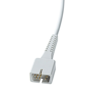 أجهزة استشعار SpO2 الرمادية قصيرة للكبار النقطة الناعمة 1M لـ Contec CMS60C / CW / D / DW CMS60 PM50 PM60D
