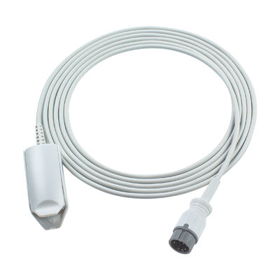 كابل اختبار Zoncare SpO2 المتوافق لـ Zoncare PM7000D Probe 6Pin Adult Digital 3.0M PM7000C