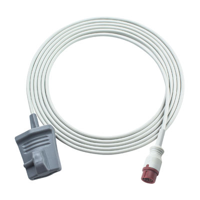 متوافق بايو لايت S12 المراهق مطاط رأس SpO2 جهاز استشعار بايو لايت M12 S M سلسلة 9Pin 3.0M