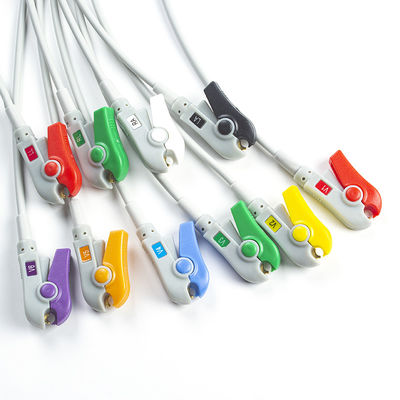 متوافق P-هليبس TC30 TC50 EKG Leadwire IEC Grabber TC70 IEC Grabber