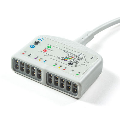 متوافقة نيهون كوهدن الكي جي تشخيص الكي جي كابل 10Lead ل Cardiofax C، Cardiofax GEM 9020K، Cardiofax M