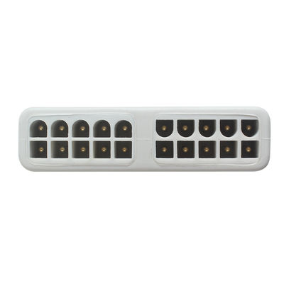 كابل الكمبيوتر الكهربائي القلبي الخالي من اللاتكس 15Pin 10Lead IEC/AHA لـ 108 109 110 1210 1211 601 Cardico 302