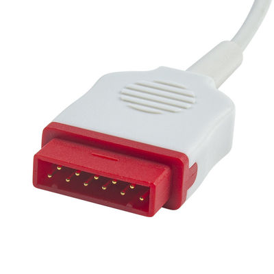 مراقبة ضغط الدم للمريض كابل GE IBP 11Pin إلى 2x PVB 5Pin 3.5M