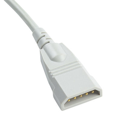 مراقبة ضغط الدم للمريض كابل GE IBP 11Pin إلى 2x PVB 5Pin 3.5M