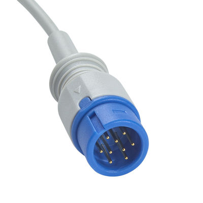 متوافق ViewMed 9Pin SpO2 المسبار البالغ ViewMed مراقبة التشبع ملمع الأصابع 3.0M