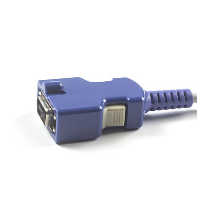 جهاز استشعار SpO2 شبه المنتهي 3M لـ C-ovidien N-ellcor كابل مقياس النبضات 100g الوزن و DB 14-pin Purple Connector