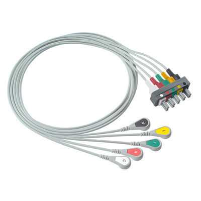 P-Hilips M1633A M1625A M1621A 989803104571 5 الرصاص المفاجئة IEC EKG Leadwire