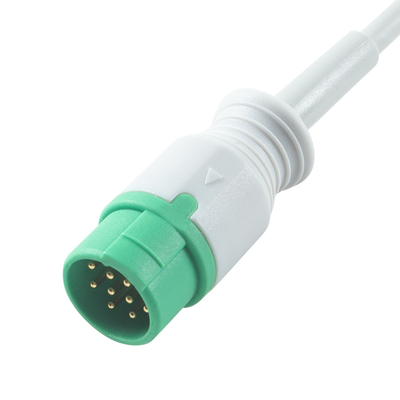 كابل فيليبس لـ ECG 5 رصاص 12Pin M1975A للبالغين والأطفال