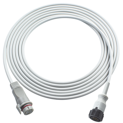كابل محول IBP متوافق مع GE 5Pin إلى Abbott 3.5M Grey TPU