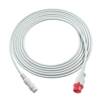 بارد IBP كابل محول 8 دبوس مع إدوارد أرغون BD أبوت BB PVB يوتا Medex Mindray Connector IBP Transducer Extension Cable