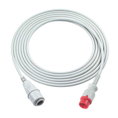 بارد IBP كابل محول 8 دبوس مع إدوارد أرغون BD أبوت BB PVB يوتا Medex Mindray Connector IBP Transducer Extension Cable