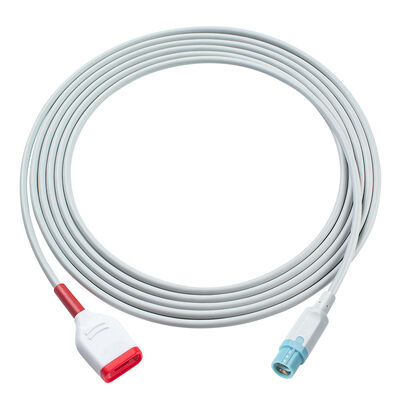 كابل تمديد مستشعر SpO2 من Drager Siemens القابل لإعادة الاستخدام بتقنية masi-mo الحمراء