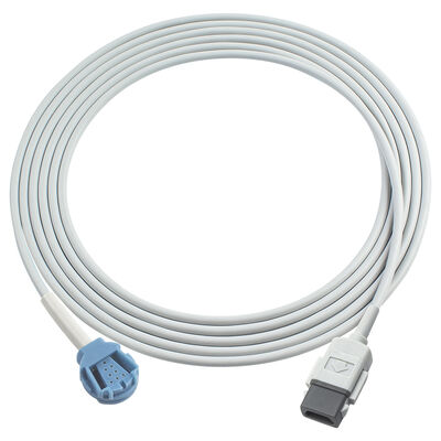 GE Datex Ohmeda OXY-MC3 SpO2 جهاز استشعار كابل 9-pin Datex TruSat Connector to Datex OxiTip SpO2 Adapter Extension Cable TruSat TD