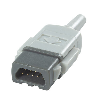 GE Datex Ohmeda OXY-MC3 SpO2 جهاز استشعار كابل 9-pin Datex TruSat Connector to Datex OxiTip SpO2 Adapter Extension Cable TruSat TD