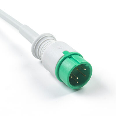 كابل ECG وأسلاك الرصاص الإبداعية 12K 6pin
