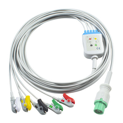فوكودا دينشي 0012-00-1192 كابل ECG EKG 12Pin Expert Dynascope DS-5100 DS-5100E DS-5300W DS-5400 ديناسكوب DS-7001