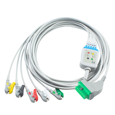 كابل تخطيط القلب فوكودا دينشي CIO-07CTP-5NA CIO-07CTP-3NA 15 سن DSL-8001 DSL-8001R Dynascope DS-8100 DS-8200 DS-8500