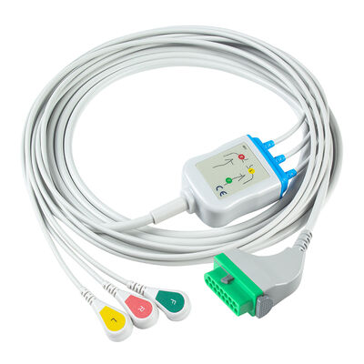كابل تخطيط القلب فوكودا دينشي CIO-07CTP-5NA CIO-07CTP-3NA 15 سن DSL-8001 DSL-8001R Dynascope DS-8100 DS-8200 DS-8500