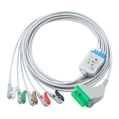 كابل تخطيط القلب فوكودا دينشي CIO-07CTP-5NA CIO-07CTP-3NA 15 سن DSL-8001 DSL-8001R Dynascope DS-8100 DS-8200 DS-8500