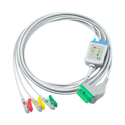 كابل تخطيط القلب فوكودا دينشي CIO-07CTP-5NA CIO-07CTP-3NA 15 سن DSL-8001 DSL-8001R Dynascope DS-8100 DS-8200 DS-8500