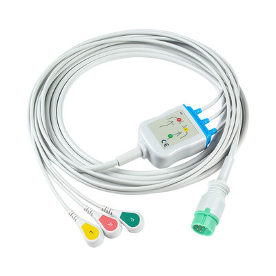 كابل MDK MED KB15A 6Pin ECG وأسلاك الرصاص