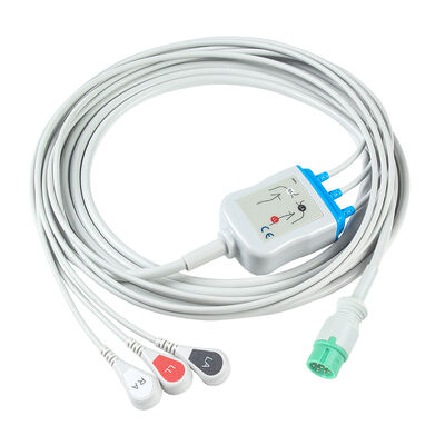 Yonker IE12 E12 E12S 9Pin كابل ECG مراقب متعدد المعلمات 6Pin ECG كابلات وأسلاك الرصاص