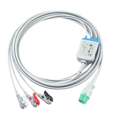 Yonker IE12 E12 E12S 9Pin كابل ECG مراقب متعدد المعلمات 6Pin ECG كابلات وأسلاك الرصاص