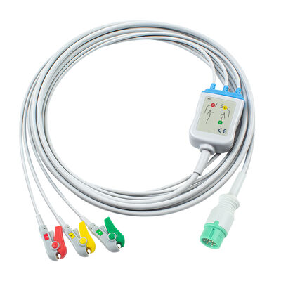 Yonker IE12 E12 E12S 9Pin كابل ECG مراقب متعدد المعلمات 6Pin ECG كابلات وأسلاك الرصاص