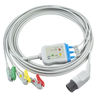 NihonKohden OEC-6102A 8Pin ECG كابل وأسلاك الرصاص