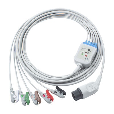 NihonKohden OEC-6102A 8Pin ECG كابل وأسلاك الرصاص