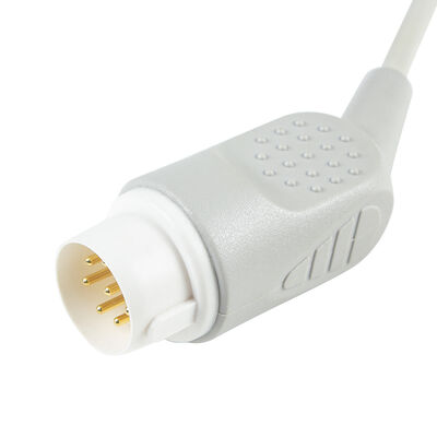 Ph 43100A 8Pin ECG كابل وأسلاك الرصاص جهاز مزيل الرجفان HP CodeMaster XL+
