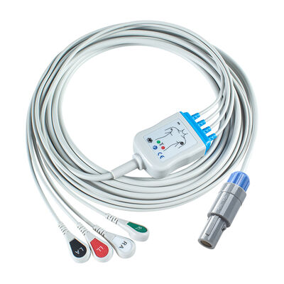 بيتاس 165R، 260R، 300، K-250، KMA160R 6Pin ECG كابل وأسلاك الرصاص
