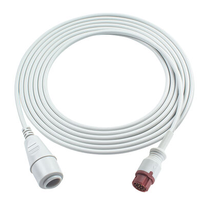 كابل محول بيستوس IBP 12Pin إلى إدوارد أرغون BD أبوت BB PVB يوتا Medex Mindray Connector لـ BT-710 BT-720 BT-740 BT-770 BT-780