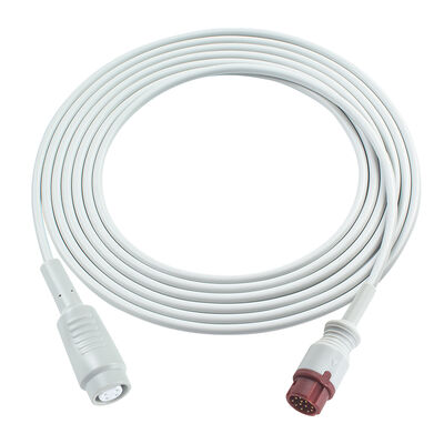 كابل محول بيستوس IBP 12Pin إلى إدوارد أرغون BD أبوت BB PVB يوتا Medex Mindray Connector لـ BT-710 BT-720 BT-740 BT-770 BT-780