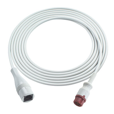 كابل محول بيستوس IBP 12Pin إلى إدوارد أرغون BD أبوت BB PVB يوتا Medex Mindray Connector لـ BT-710 BT-720 BT-740 BT-770 BT-780
