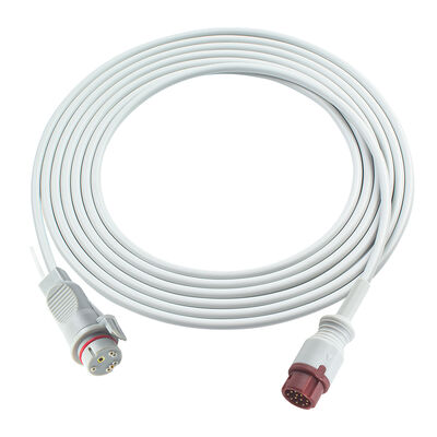 كابل محول بيستوس IBP 12Pin إلى إدوارد أرغون BD أبوت BB PVB يوتا Medex Mindray Connector لـ BT-710 BT-720 BT-740 BT-770 BT-780