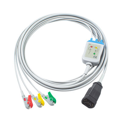 Zoll 15Pin كابل ECG وأسلاك الرصاص قطعة واحدة