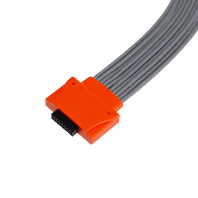 متوافق مع Cardioline Walk400h Clickholter NG 10 الرصاص مواد TPU IEC ترميز اللون ECG كابل هولتر