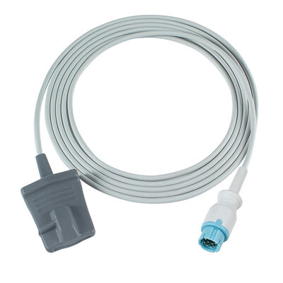 متوافق LEPU Creative Aiview V12 V10 PH10 PH12 VX VS 10Pin كابل استشعار SpO2 بطول 2.5 M