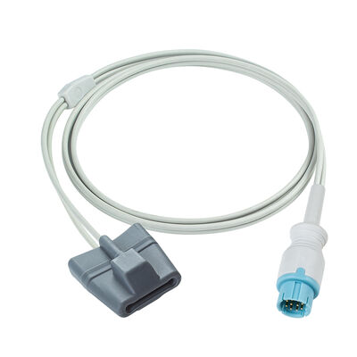 متوافق LEPU Creative Aiview V12 V10 PH10 PH12 VX VS 10Pin كابل استشعار SpO2 بطول 2.5 M