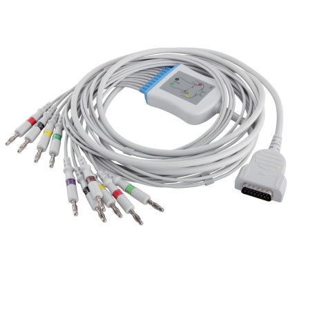 كابل GE Marqutte EKG وأسلاك الرصاص IEC 4.0 موصل الموز MAC500 MAC600 2104727-001