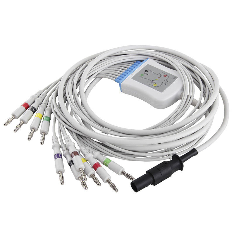 كابل Mortara EKG 60-00180-01 موصل الموز IEC 4.0