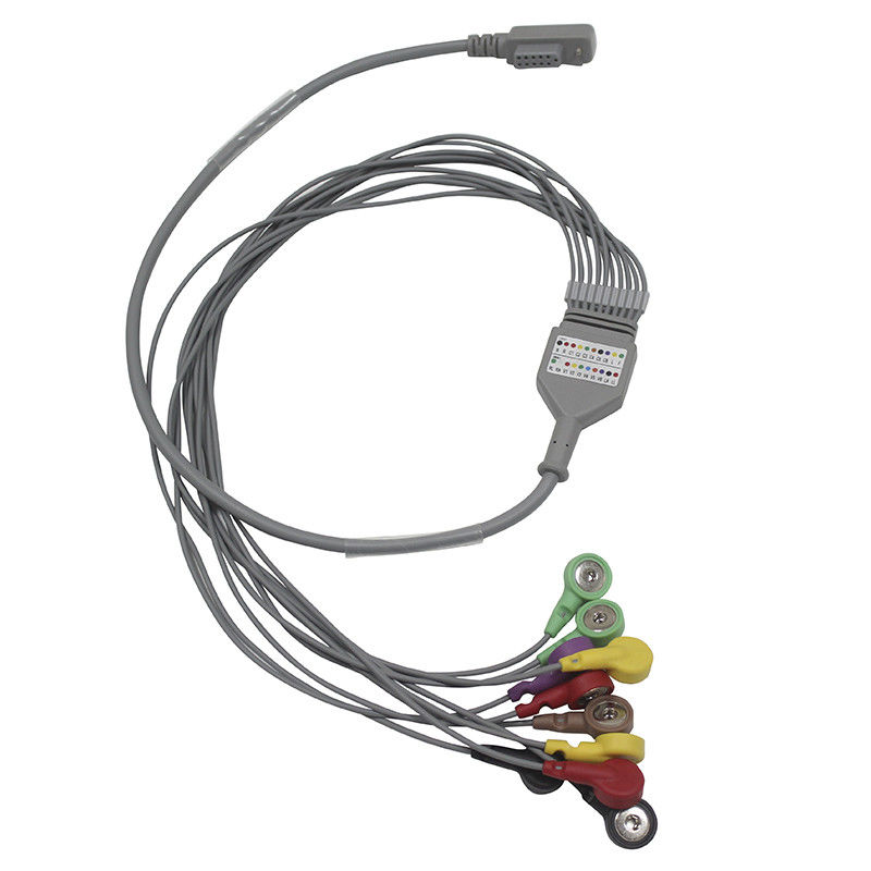 JincoMed نوع جديد هولتر ECG كابل و Leadwires 10 شاشة الرصاص للمريض