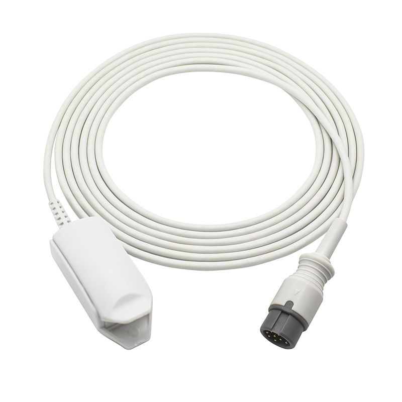 Mindray T5 / T8 0010-20-42712 572A SpO2 الاستشعار Oxi-max Tech 8 دبوس الكبار إصبع كليب المحمولة Spo2 التحقيق