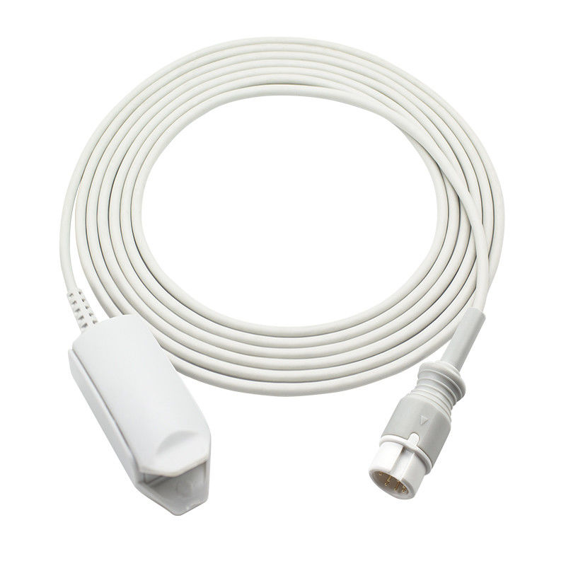 مستشعر Mindray Accutorr 3 DPM6 0010-30-42738 115-023135-00 SpO2 لجهاز M-asi-mo tech 7 دبوس مشبك إصبع للكبار SpO2 مسبار