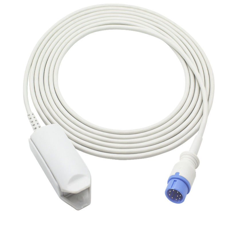 مستشعر SpO2 القابل لإعادة الاستخدام من Biolight A Series Digital Tech A3 A5 V6 M9000 9Pin مشبك إصبع للكبار SpO2 مسبار