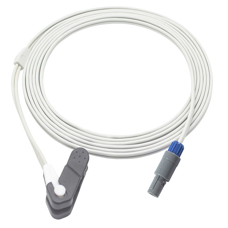 Biolight Oxi-max tech 15-100-0016 مستشعر SpO2 M9500 7pin مشبك للأذن أو مشبك Veternar SpO2 مسبار