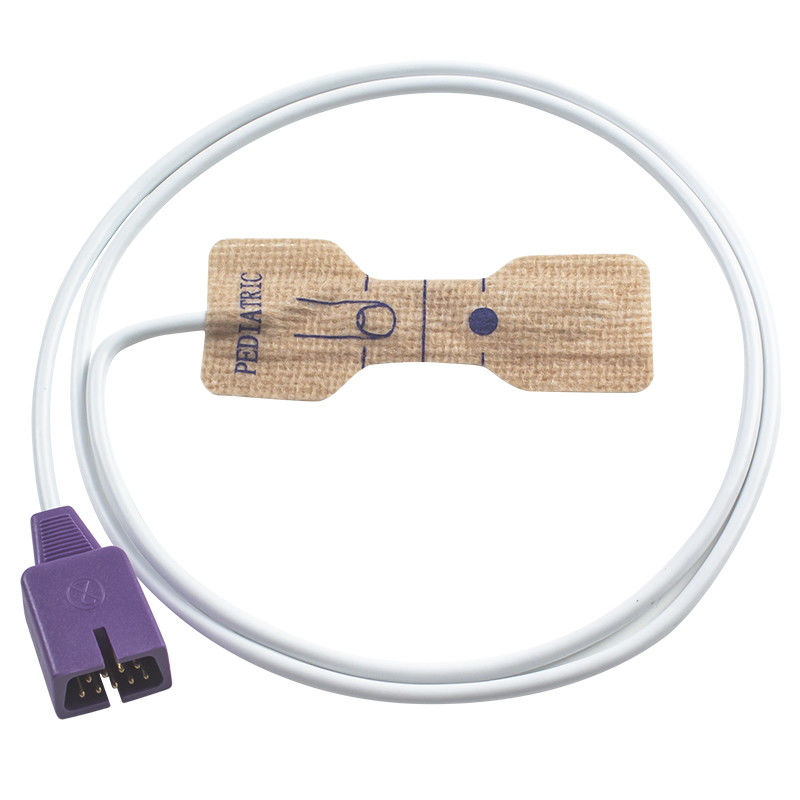 N-ellcor Oxi-max DB9 9pin MAX-A جهاز استشعار SpO2 لمرة واحدة PM100N NPB-4000 نسيج بالغ غير منسوج